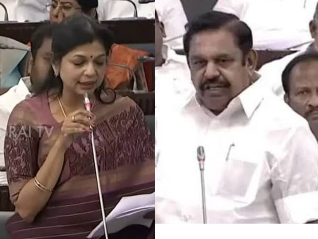 மத அரசியல் உள்ளே வரக்கூடாது! - அசெம்பிளியில் சூடான விவாதம்.. சௌமியா அன்புமணி, எடப்பாடியின் முதிர்ச்சியான மூவ்!