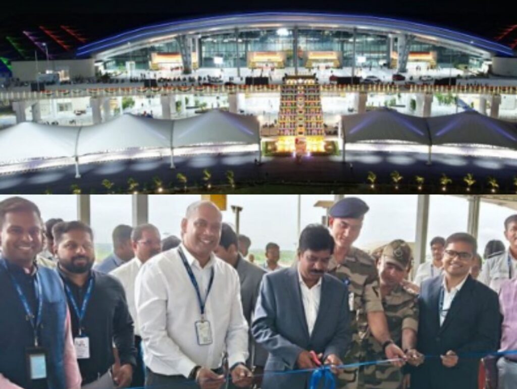 திருச்சி விமான நிலையத்தில் பயணிகள் முனையம் மூலம் சரக்கு சேவை தொடக்கம்: முதல் நாளிலேயே 2.4 மெட்ரிக் டன் சரக்குகள் கையாளப்பட்டன!