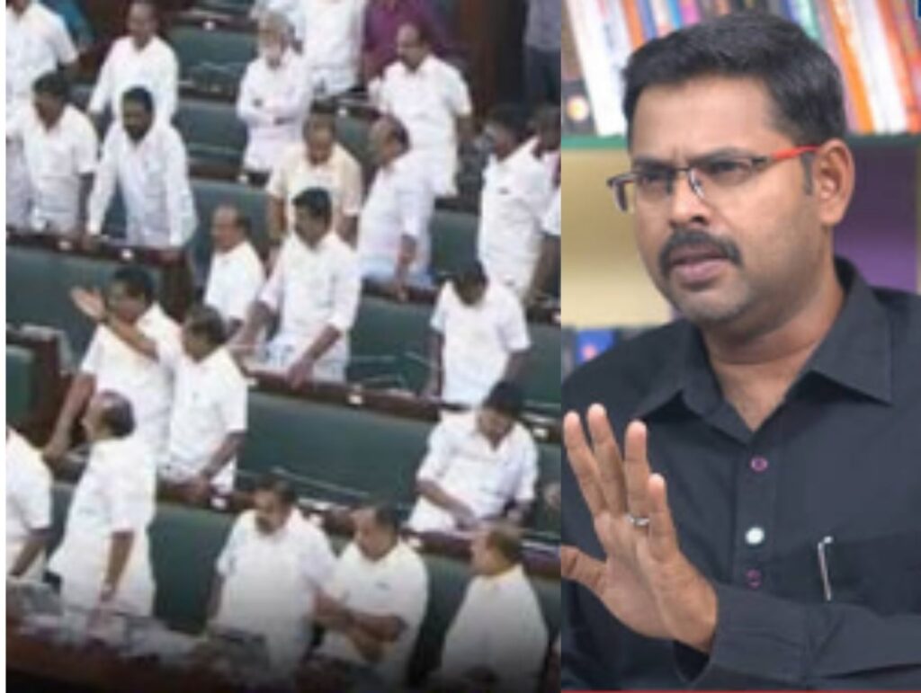 சட்டமன்றத்தில் குழாயடி சண்டை.. விலைவாசி உயர்வை கண்டுக்கலையா? இறங்கி அடித்த பத்திரிகையாளர் கோடீஸ்வரன்!