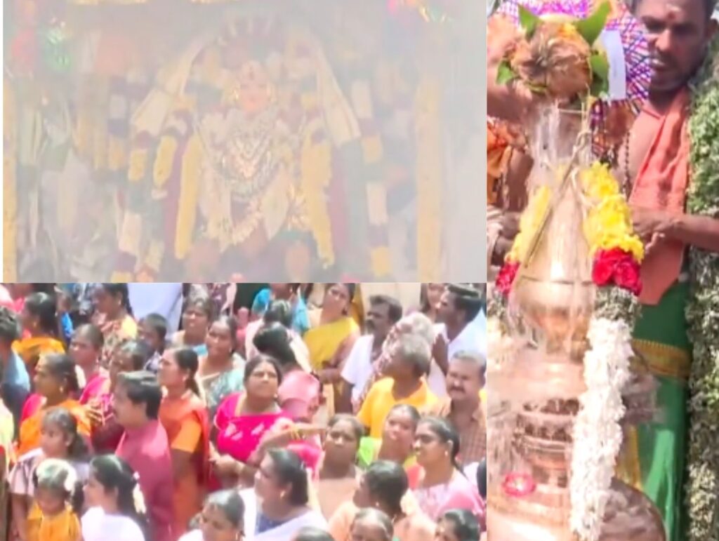 எய்தனூர் ஆதிபுரீஸ்வரர் கோயில் கும்பாபிஷேகம் கோலாகலம்: 'சிவ சிவா' முழக்கத்துடன் ஆயிரக்கணக்கான பக்தர்கள் சாமி தரிசனம்!