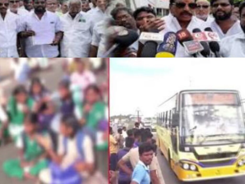 லால்குடியில் புதிய டாஸ்மாக் கடைக்கு எதிர்ப்பு: பொதுமக்கள் விடிய விடிய சாலை மறியல் – ஸ்தம்பித்த போக்குவரத்து!