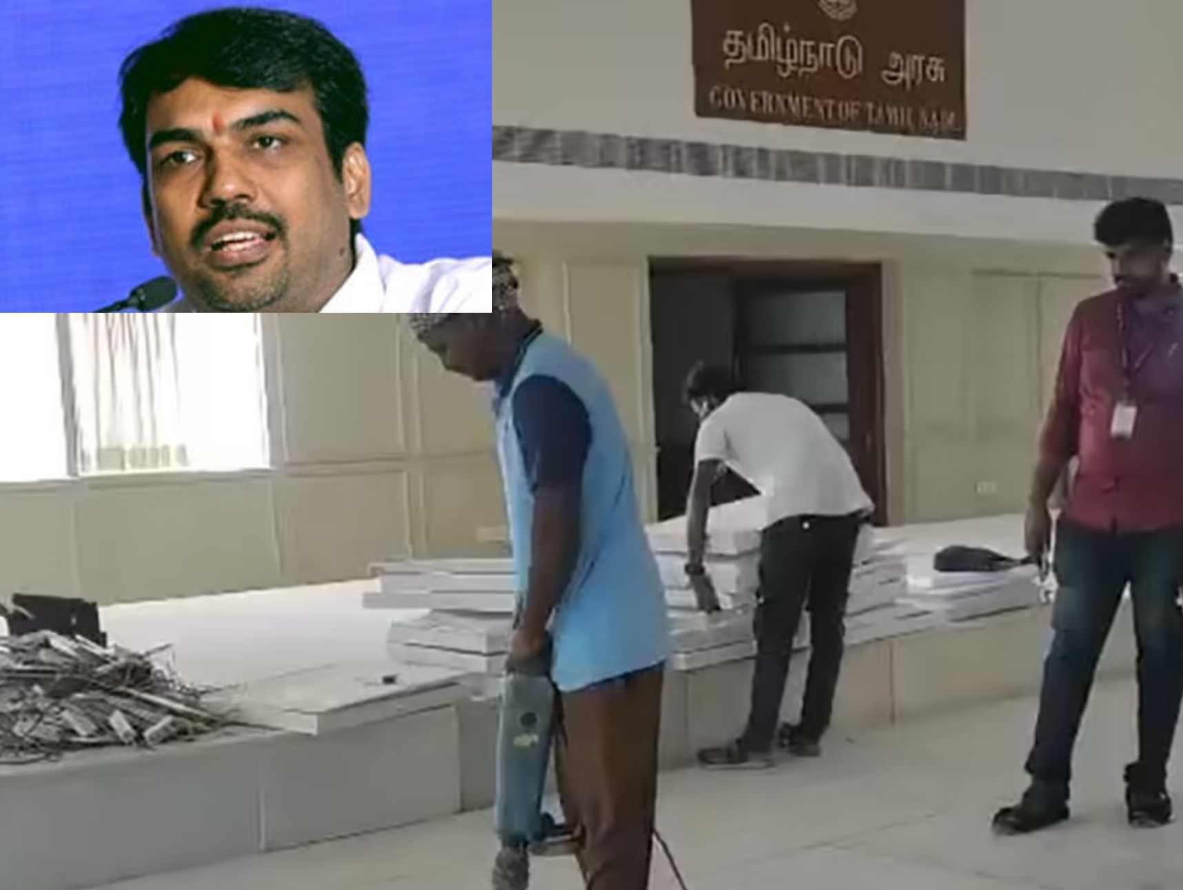 “தூய சக்தி”யின் முதல் கறை? அரசு அலுவலகப் பணிகளில் டெண்டர் முறைகேடு விவகாரம் – ரங்கராஜ் பாண்டேவின் அதிரடி விமர்சனம்!
