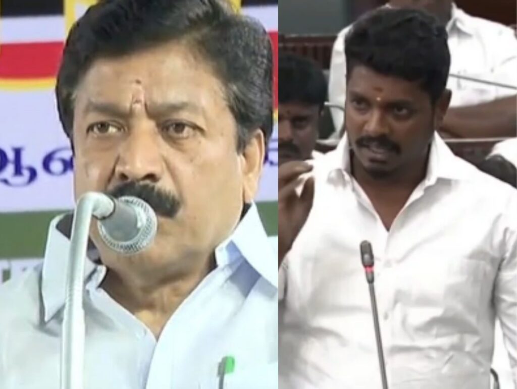 "இன்னைக்கு சாயங்காலம் அந்த லிஸ்ட்டை கொடுக்கிறேன்": சட்டமன்றத்தில் சி.வி.சண்முகம் - பா.ம.க எம்.எல்.ஏ காரசார விவாதம்