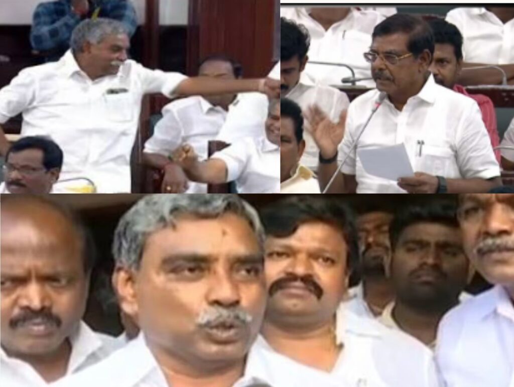 சட்டப்பேரவையில் பெரும் அமளி: திமுக உறுப்பினர் ஆஸ்டின் குறித்தான தளவாய் சுந்தரத்தின் பேச்சுக்கு பூண்டி கலைவாணன் கடும் எதிர்ப்பு!