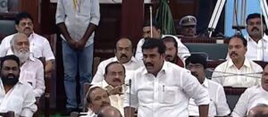 சட்டமன்றத்தில் எகிறிய தி.மு.க எம்.எல்.ஏ: அமைதியாக அமரச் சொன்ன எ.வ.வேலு - பேரவையில் மீண்டும் சலசலப்பு!