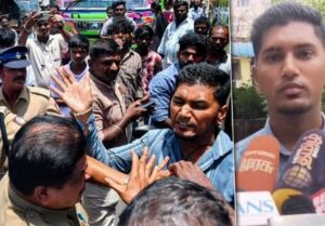 "நான் செய்தது தவறுதான்": தஞ்சையில் சப்-இன்ஸ்பெக்டரை அறைந்த இளைஞர் ஆகாஷ் ஜாமீனில் விடுதலை – உருக்கமான பேட்டி!