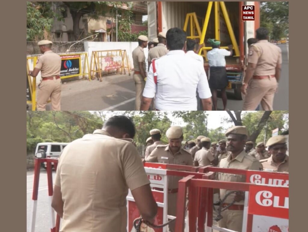 தஞ்சையில் அதிரடியாகக் குவிக்கப்படும் காவல்துறை- 5 மாவட்ட எஸ்.பி.க்கள் தஞ்சைக்கு விரைவு!