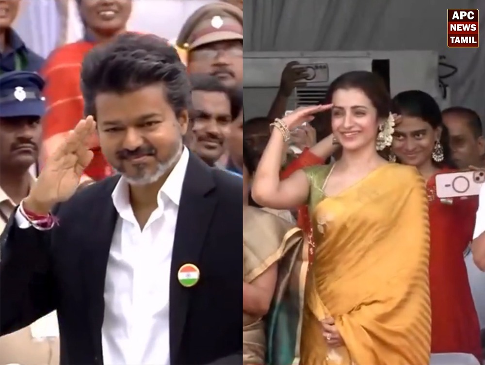 சுதந்திர தின விழாவில் திரிஷா… பின்னணியில் விஜய்யின் ‘சிங்கிள்’ இமேஜ் கேம்? தோலுரிக்கும் விமர்சகர் சுமன்!