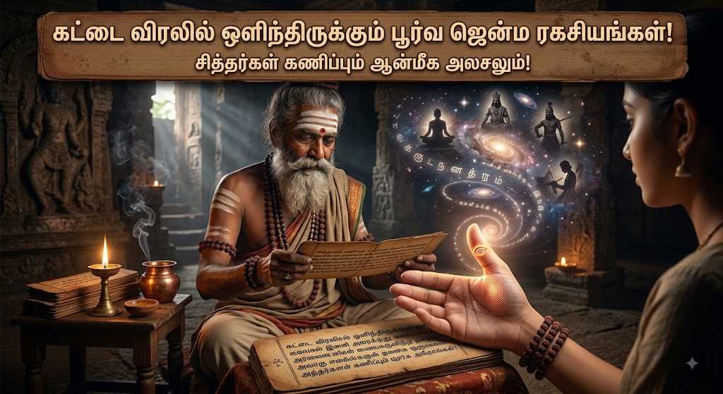 "கட்டை விரலில் ஒளிந்திருக்கும் பூர்வ ஜென்ம ரகசியங்கள்!" - சித்தர்கள் கணிப்பும் ஆன்மீக அலசலும்!