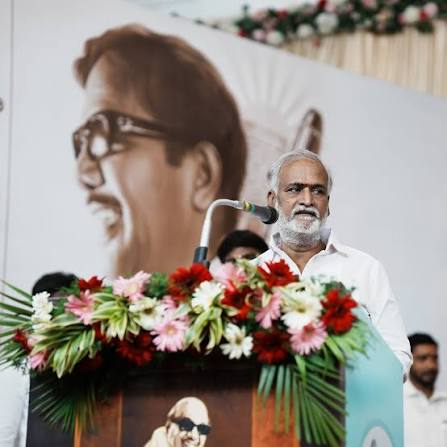 போராளி ஓய்வதில்லை: கலைஞரின் 8-வது ஆண்டு நினைவு நாள் கூட்டத்தில் கனிமொழி எம்.பி., அமைச்சர் பி.கே. சேகர்பாபு ஆவேச உரை!