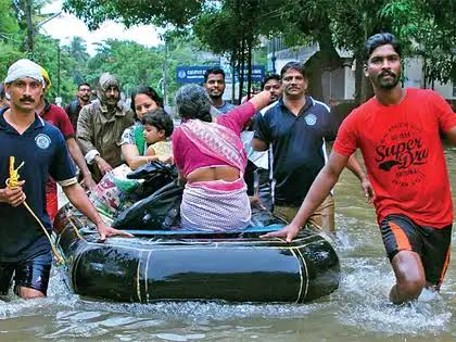 கேரளாவில் கொட்டித் தீர்க்கும் கனமழை: பம்பை, மீனச்சல் ஆறுகளில் பெருகியது வெள்ளம்!