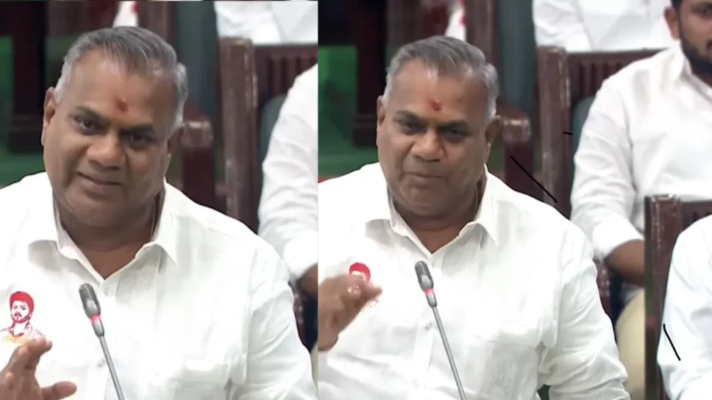 நாங்கள் சீரியல் பார்ப்பதில்லை சட்டமன்ற நேரலையைத்தான் பார்க்கிறோம் – சட்டப்பேரவையில் அமைச்சர் என்.ஆனந்த் பேச்சு