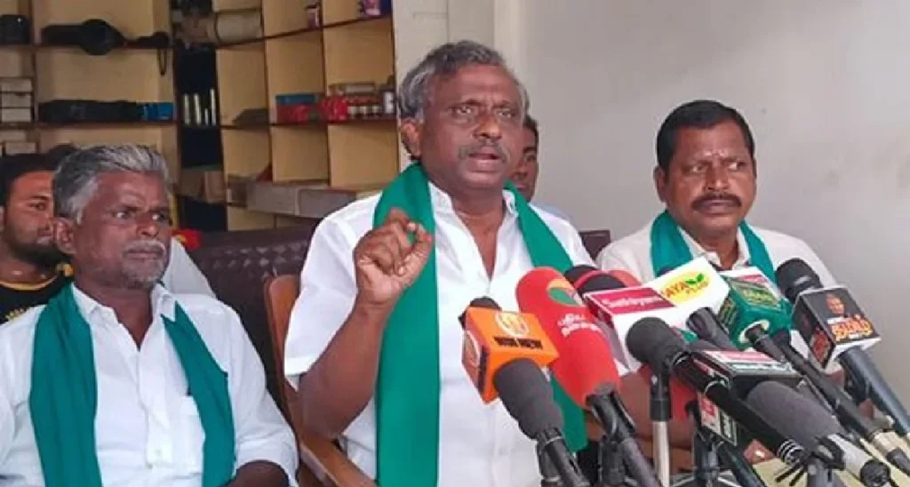 விவசாயிகளுக்குப் பெரும் ஏமாற்றம் தந்த பட்ஜெட் - தேர்தல் வாக்குறுதிகளைக் காற்றில் பறக்கவிட்ட தமிழக அரசு - பி.ஆர்.பாண்டியன் ஆவேசம்!