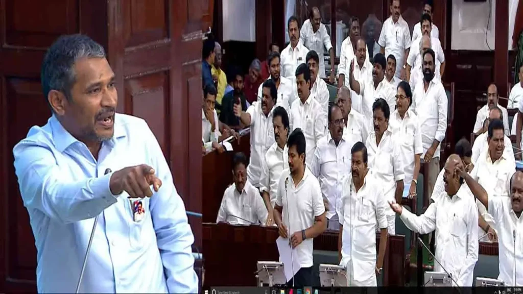 "ஆட்சியில் பங்குதான் கோட்பாடு!" - பேரவையில் அமைச்சர் வன்னி அரசு அதிரடி பேச்சு.. திமுக, அதிமுக கொந்தளிப்பு!