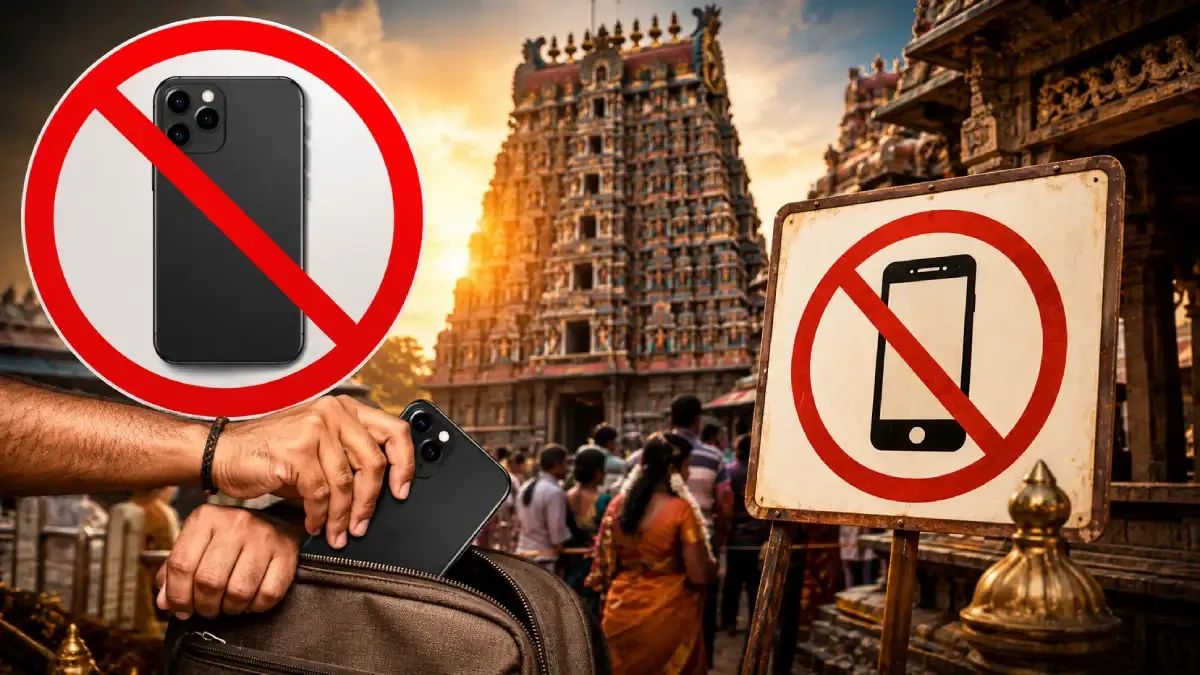 திருவண்ணாமலை அருணாசலேஸ்வரர் கோயிலுக்குள் செப்டம்பர் 1 முதல் செல்போன்களுக்கு முழு தடை!