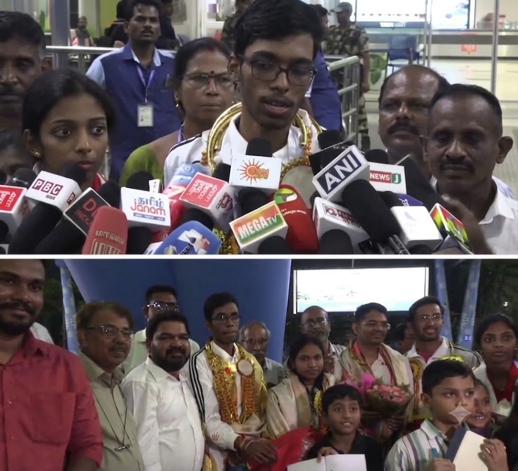 ஸ்போர்ட்ஸ்மேனுக்கு இவ்வளவு வேகமாக அங்கீகாரம் கிடைப்பது இன்னும் ஊக்கம் தருகிறது!முதலமைச்சர் விஜய் குறித்து கிராண்ட்மாஸ்டர் பிரக்ஞானந்தா நெகிழ்ச்சி – விளையாட்டு வீரர்களுக்கு கிடைக்கும் அங்கீகாரம் குறித்து பாராட்டு