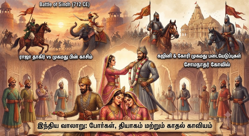 "சிந்து படையெடுப்பு முதல் கோரியின் சதி வரை!" - இந்திய வரலாற்றைத் புரட்டிப் போட்ட அதிரடி உண்மைகள்!