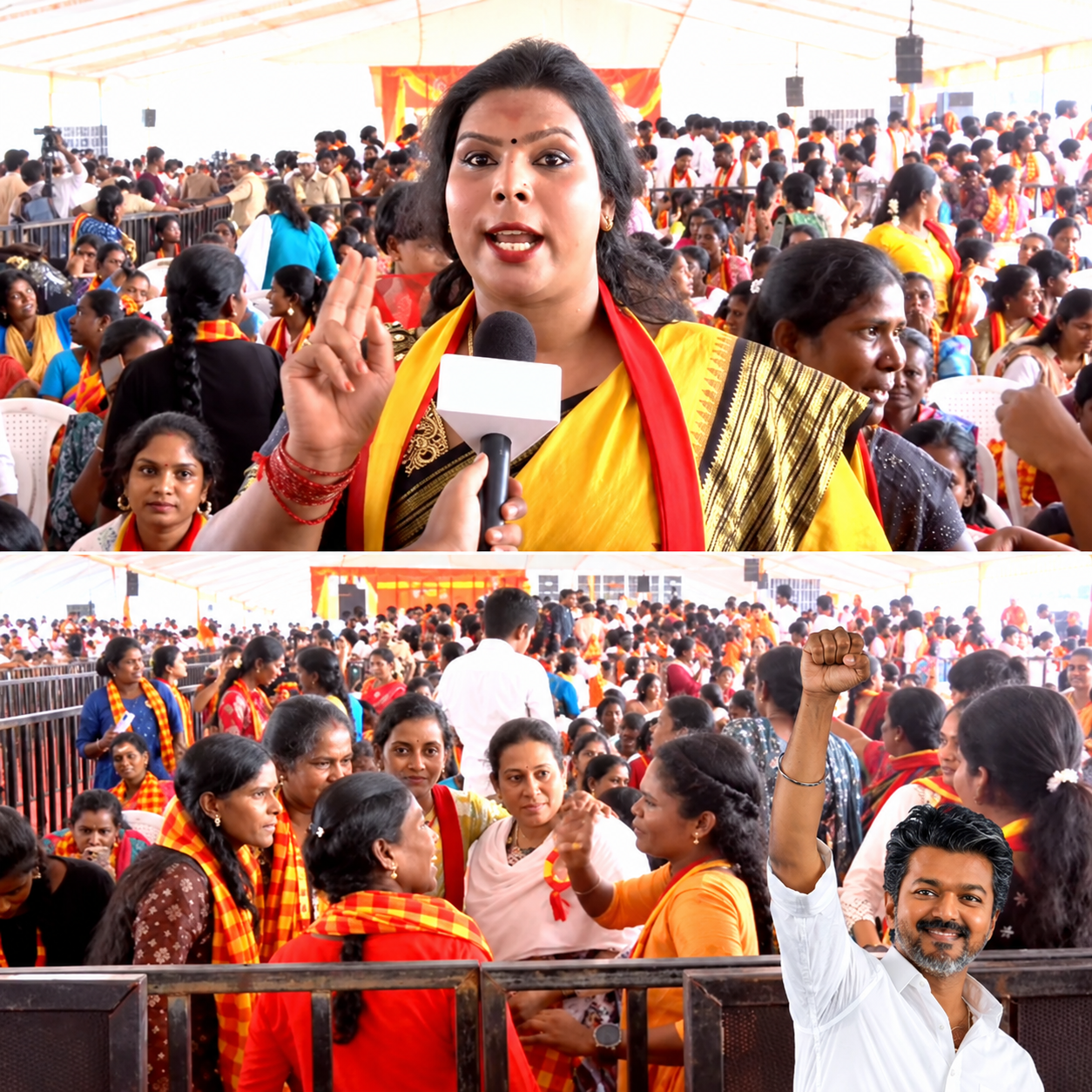 கூட்டமே வராதுன்னு நெனச்சாங்க, ஆனா மாநாடு மாதிரி கூடிடுச்சு - மதுராந்தகத்தில் த.வெ.க. வெற்றி வாய்ப்பு பிரகாசம்!