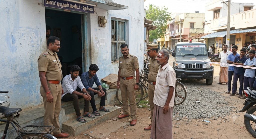 நெல்லை அருகே அதிர்ச்சி சம்பவம்: டியூஷன் ஆசிரியரைத் தாக்கிய பிளஸ்-2 மாணவர்கள் இருவர் கைது!