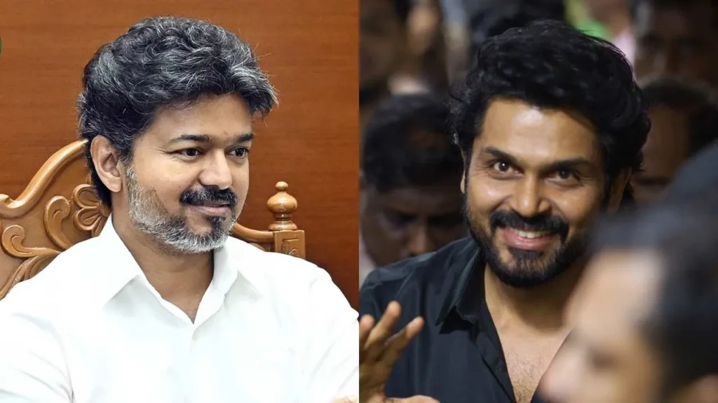 விஜய் அரசியலுக்கு போன அப்புறம் சினிமா எப்படி இருக்கு? - கார்த்தியின் நறுக்குத் தெறித்த பதில்!
