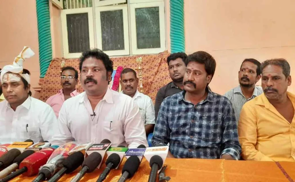 மீனாட்சி அம்மன் கோயில் குடமுழுக்கில் தமிழ் ஒலிக்க வேண்டும்! இல்லையெனில் 17-இல் மதுரையில் திரள்வோம் — இயக்குநர் கௌதமன் எச்சரிக்கை!