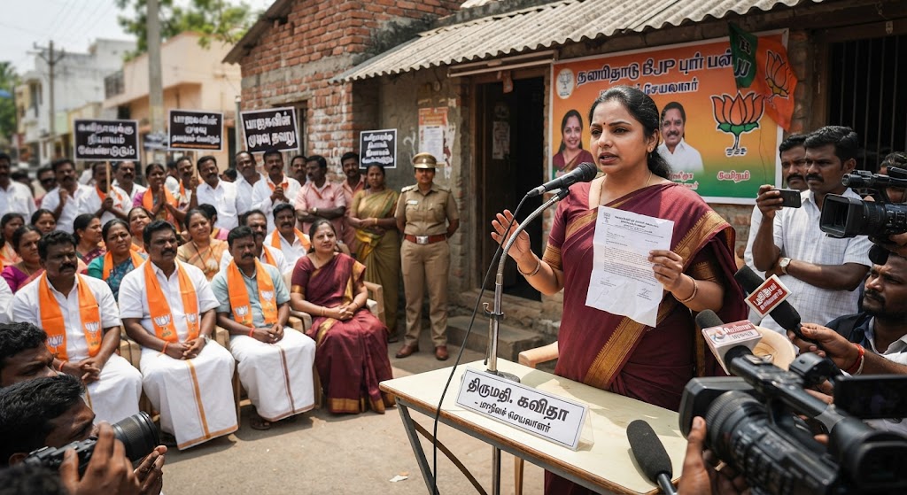 பாஜகவில் தொடரும் அதிரடி நடவடிக்கை: திருமணம் செய்வதாக ஏமாற்றியதாகப் புகார் அளித்த பெண் நிர்வாகியும் கட்சியிலிருந்து நீக்கம்!