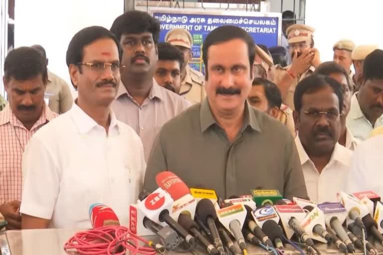 கடந்த ஆட்சியில் வழக்கு பதியப்படவில்லை; ஆனால் தவெக ஆட்சியில் உடனுக்குடன் வழக்கு பதியப்படுகிறது - அன்புமணி ராமதாஸ் பேட்டி