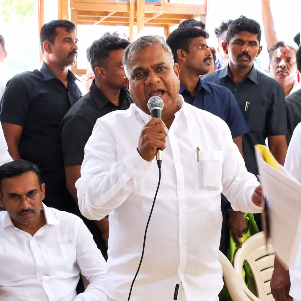 Current-லாம் கட் ஆகல சார்; யாரோ ஒருத்தர் Wire-ஐ புடுங்கிவிட்டுப் போயிட்டாங்க… உடனே News-ஐ பெருசாக்கிடாதீங்க” – அமைச்சர் ஆனந்த் விளக்கம்