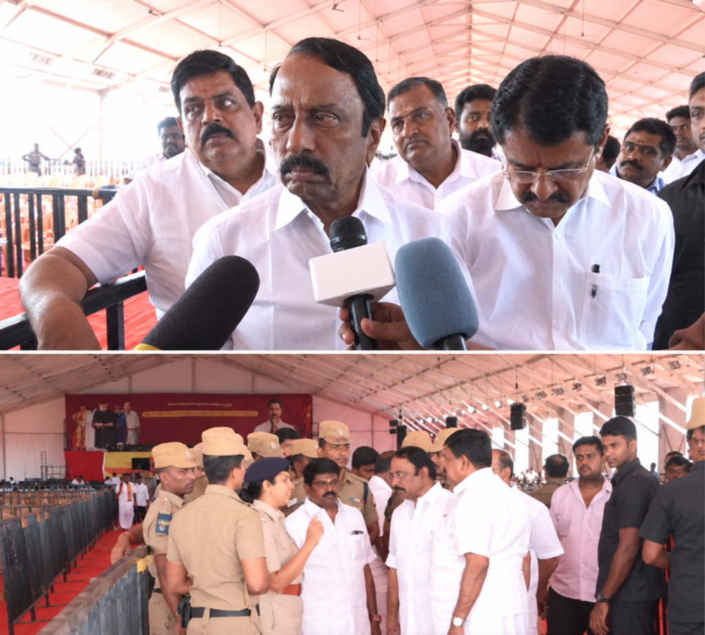 தி.மு.க. கொள்ளையடிக்கிறது என்றால், அவர்களிடத்திலே கொள்ளையடிப்பவர் எடப்பாடி பழனிசாமி! – இனி வரும் இடைத்தேர்தல்களில் தி.மு.க.-அ.தி.மு.க. போட்டியிடாது: அமைச்சர் செங்கோட்டையன் பரபரப்பு பேட்டி