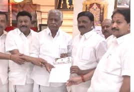 அதிமுகவிற்கு ஆதரவு கோரி புதிய நீதி கட்சி தலைவர் ஏ.சி.சண்முகத்துடன் முன்னாள் அமைச்சர்கள் தீவிர ஆலோசனை!