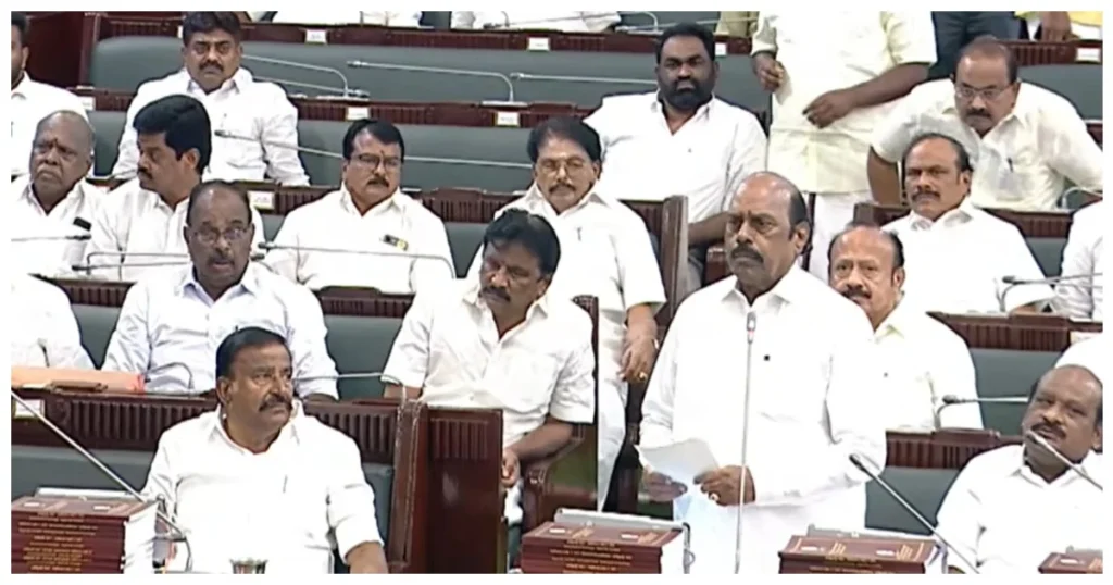 சட்டப்பேரவையில் திமுக கடும் எதிர்ப்பு: முதல்வர் விஜய்யின் பதிலுரையை அவைக்குறிப்பில் இருந்து நீக்க எ.வ.வேலு கோரிக்கை!