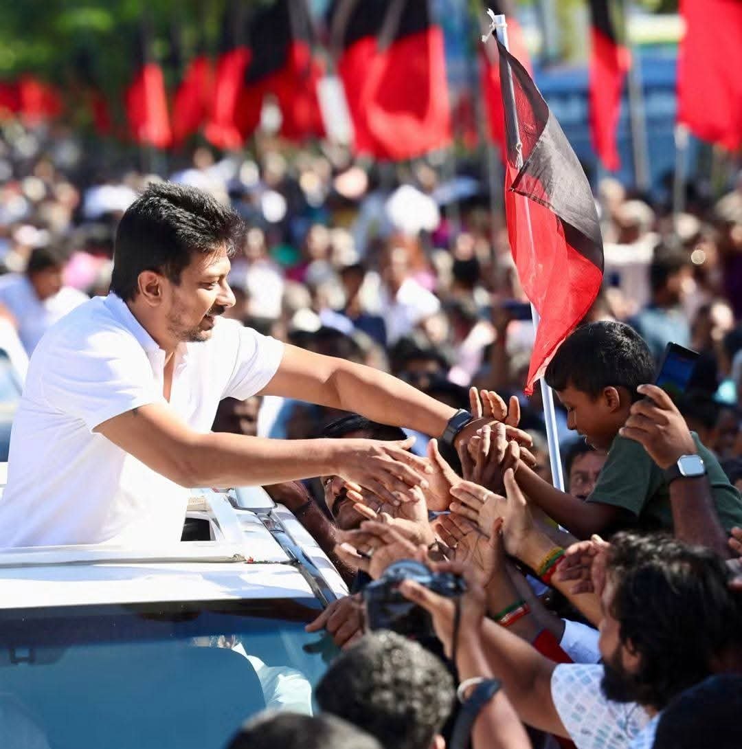 தாராபுரம் இடைத்தேர்தல்: திமுக வேட்பாளர் சுகன்யாவை ஆதரித்து உதயநிதி ஸ்டாலின் பிரச்சாரம்!