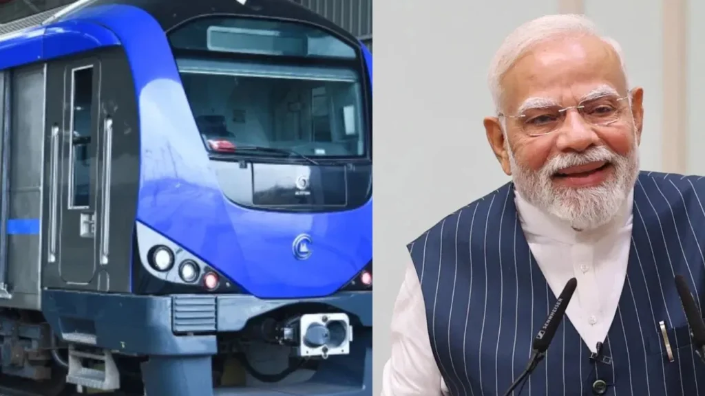 சென்னை மெட்ரோவில் புதிய சேவை! வடபழனி–பூவிருந்தவல்லி வழித்தடம் வரும் 11-ம் தேதி தொடக்கம் – கட்டண விவரம் வெளியீடு பிரதமர் மோடி தொடங்கி வைக்க உள்ளதாக தகவல் – பூவிருந்தவல்லி முதல் வடபழனி வரை ரூ.40 கட்டணம்