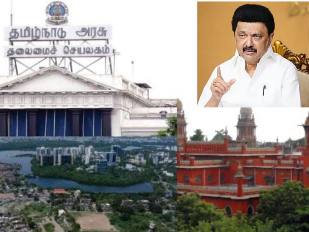 பட்டினப்பாக்கத்தில் புதிய தலைமைச் செயலகம் அமைப்பதற்கு எதிர்ப்பு: சென்னை உயர் நீதிமன்றத்தில் திமுக சார்பில் வழக்கு தொடக்கம்!