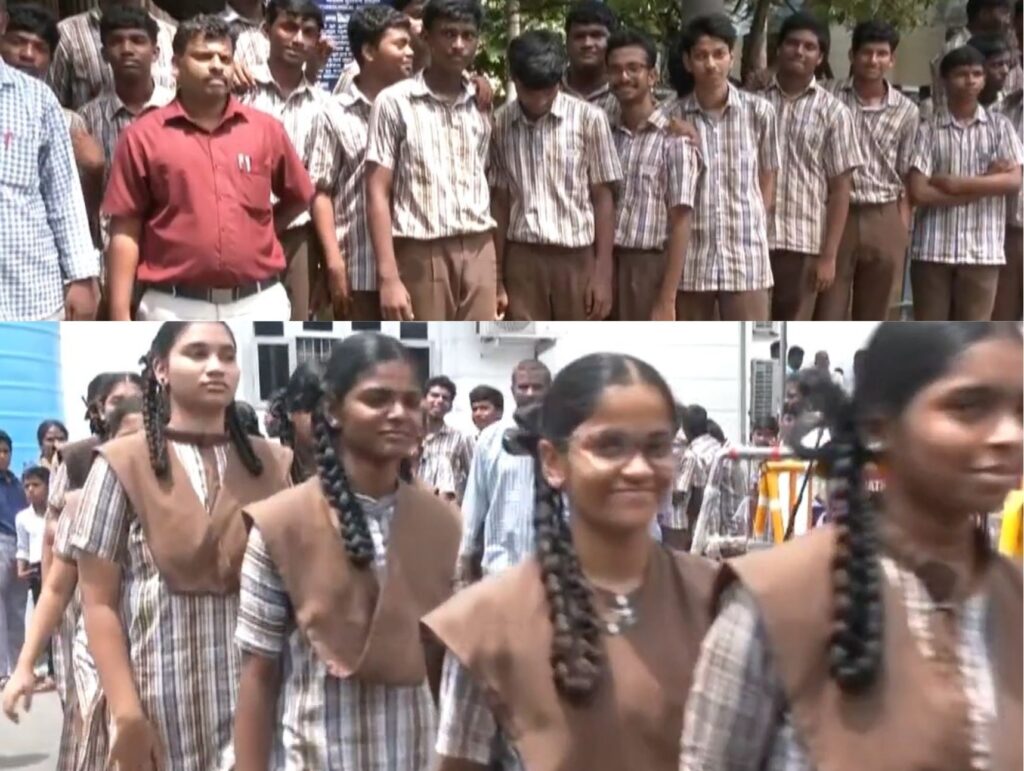 சட்டப்பேரவை நிகழ்வுகளை நேரில் காண ஆர்வத்துடன் தலைமைச் செயலகம் வந்த பள்ளி மாணவர்கள்!