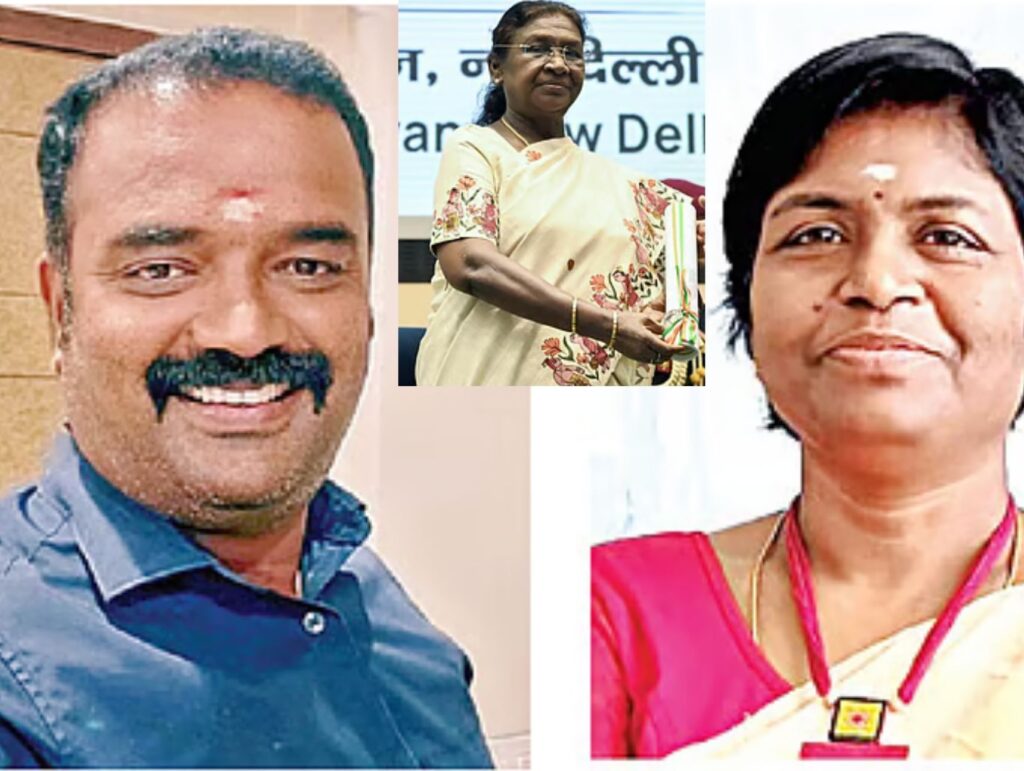தேசிய நல்லாசிரியர் விருது 2026: குடியரசுத் தலைவர் திரௌபதி முர்மு கையால் விருது பெறுகின்றனர் தமிழகத்தைச் சேர்ந்த 2 ஆசிரியர்கள்!