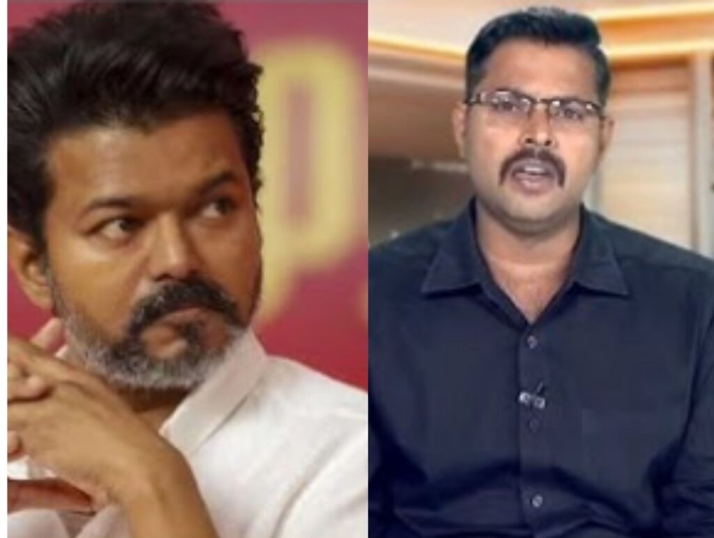 திமுக எதிர்ப்பு மட்டுமே டானிக்! - விஜய் அமைச்சரவை மீது பத்திரிகையாளர் கோடீஸ்வரன் காரசார விமர்சனம்!