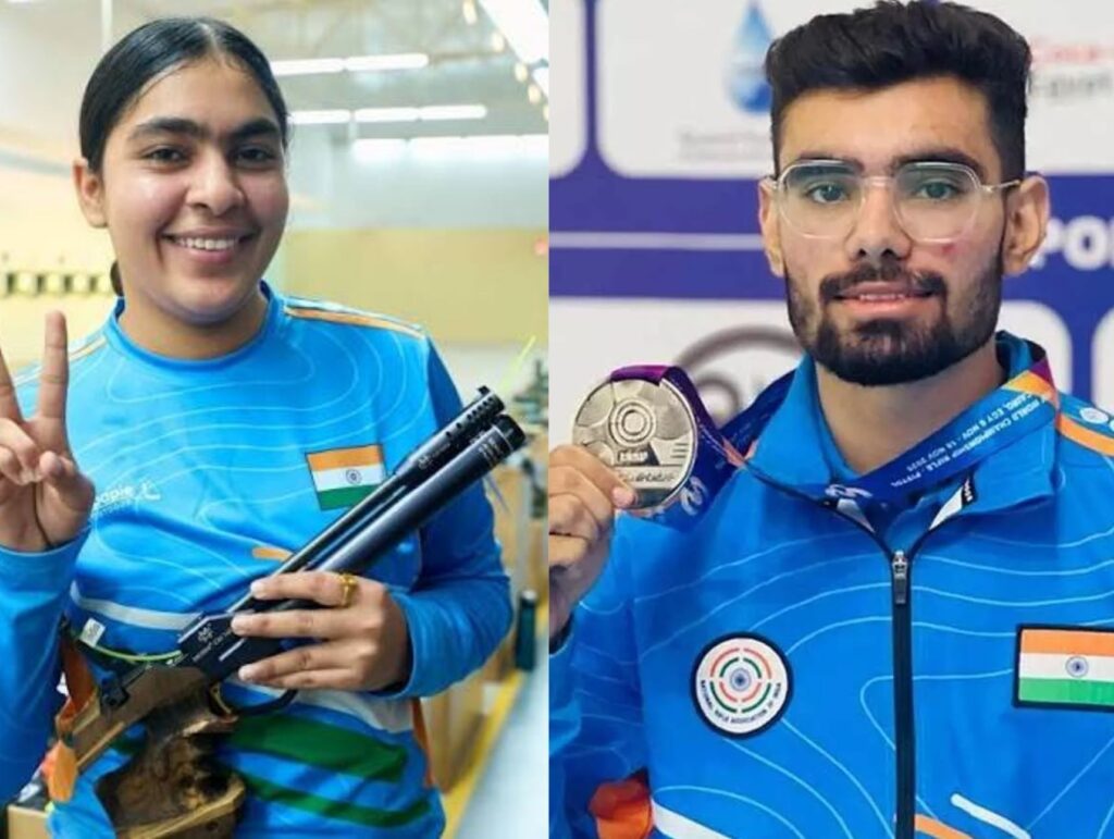 ஆசிய விளையாட்டுப் போட்டிகள் 2026: 10 மீட்டர் ஏர் பிஸ்டல் கலப்பு பிரிவில் கமல்ஜித் - சுருச்சி ஜோடி மிரட்டலான தங்கம் வென்று சாதனை!