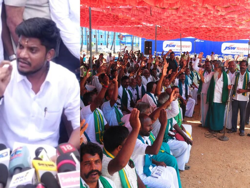 திருச்சியில் 20 நாட்களுக்கு போராட்டம் ஒத்திவைப்பு: அமைச்சர்கள் கோரிக்கையை ஏற்று விவசாயிகள் முடிவு!