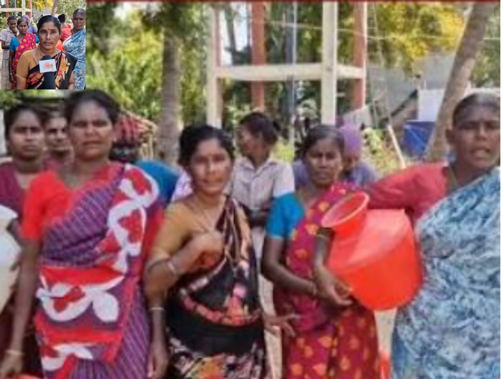 "உப்பு நீரால் உடம்பெல்லாம் நோய் வருதுங்க.." குடிநீருக்காக 5 கி.மீ நடக்கும் அவலம்! அந்தியூர் கிராம மக்கள் கண்ணீர் கோரிக்கை