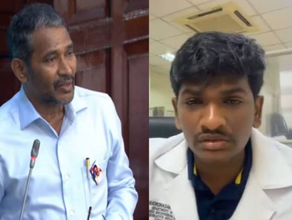 மாணவர் பாரதிதாசனுக்கு ஆராய்ச்சி படிப்பு உதவித்தொகை: 2 நாட்களில் வழங்கப்படும் - அமைச்சர் வன்னி அரசு அறிவிப்பு!
