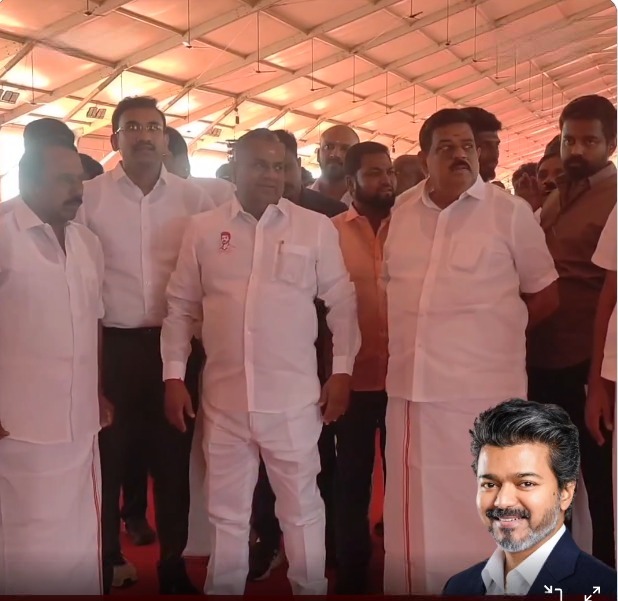 தாராபுரத்தில் நாளை முதலமைச்சர் விஜய் தேர்தல் பிரச்சாரம்: பொதுக்கூட்ட ஏற்பாடுகள் தீவிரம் – அமைச்சர்கள் என்.ஆனந்த், செங்கோட்டையன் நேரில் ஆய்வு!