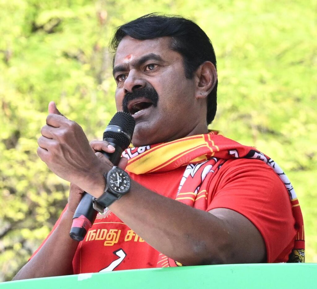 பதவிப் பசிக்காகத் திணிக்கப்படும் இடைத்தேர்தல்: மக்களை அவமதிக்கும் அரசியல் கட்சிகளை ஓட ஓட விரட்ட வேண்டும் - தாராபுரத்தில் சீமான் ஆவேசப் பரப்புரை!