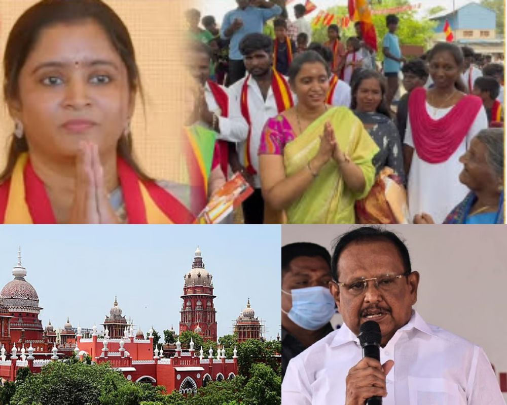 தி.மு.க. முன்னாள் அமைச்சர் ரகுபதி வெற்றியை எதிர்த்து தவெக வேட்பாளர் சிந்தாமணி தொடர்ந்த தேர்தல் வழக்கு நிராகரிப்பு!