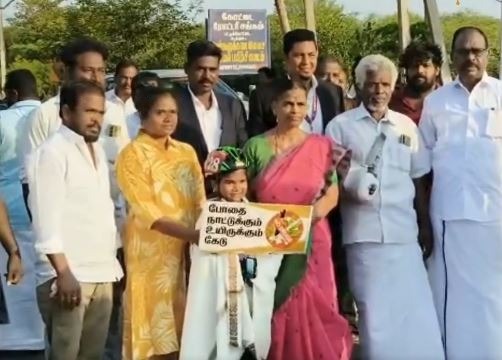 6 வயசுதான் ஆகுது.. 48 நிமிஷத்துல 12 கி.மீ ஸ்கேட்டிங்! போதைக்கு எதிராக உலக சாதனை படைத்த பட்டுக்கோட்டை சுட்டிப் பெண்!