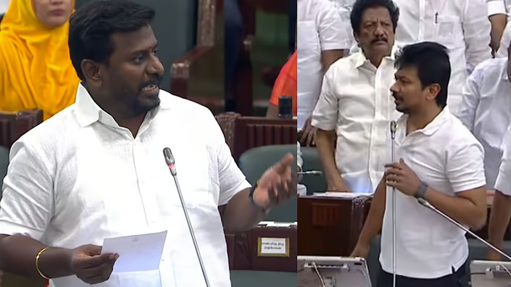 சட்டப்பேரவையில் அனல் பறந்த விவாதம்: அமைச்சர் ராஜ் மோகன் பேச்சுக்கு தி.மு.கவினர் அமளி; காதைக் மூடிக்கொண்ட அ.தி.மு.க எம்.எல்.ஏ!