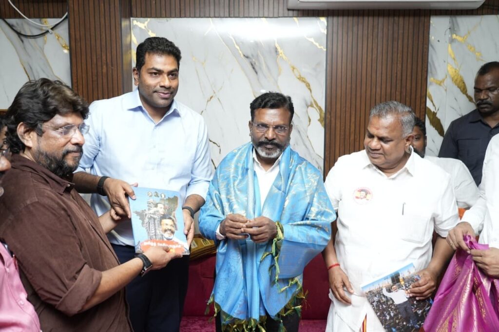 தவெக கூட்டணி கட்சிகள் ஆலோசனைக் கூட்டம்: விடுதலைச் சிறுத்தைகள் கட்சித் தலைவர் திருமாவளவனுக்கு நேரில் அழைப்பு!