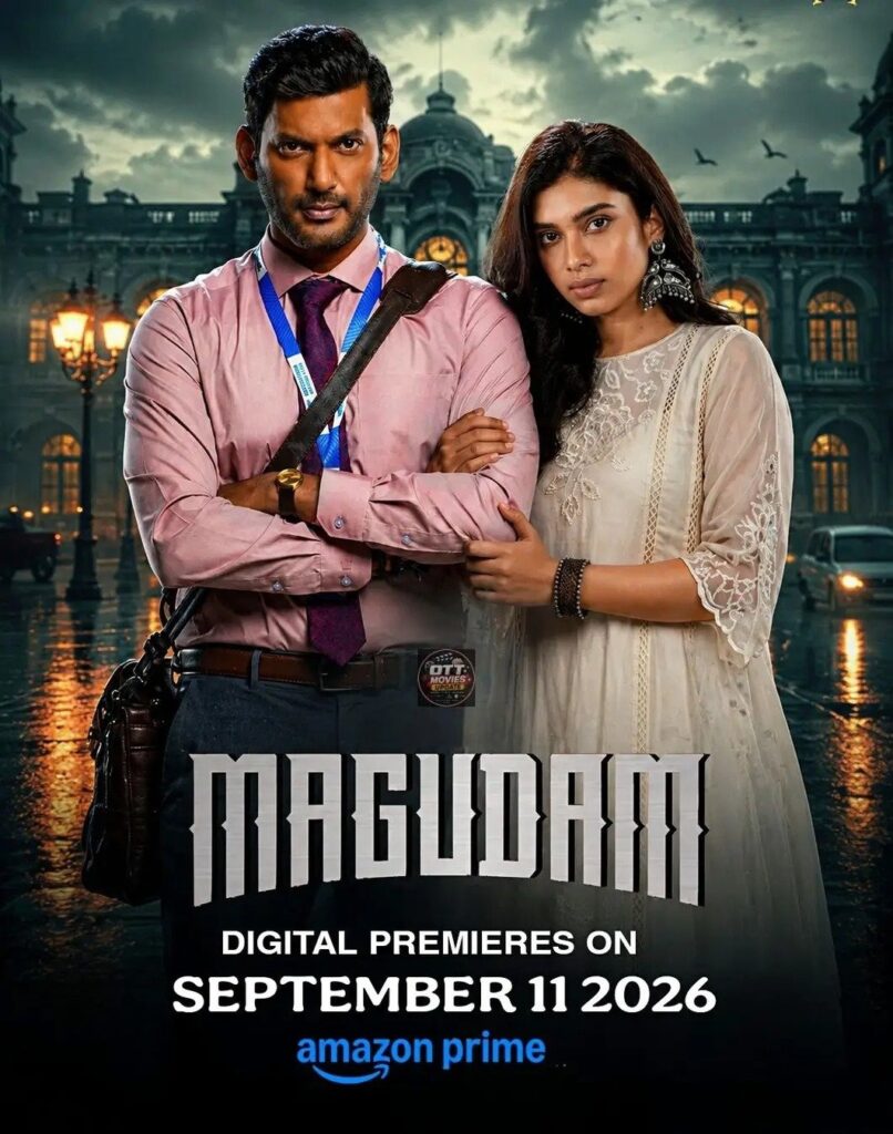 விஷால் ரசிகர்களுக்கு OTT விருந்து! ‘மகுடம்’ திரைப்படத்தின் டிஜிட்டல் வெளியீட்டுத் தகவல்கள் இதோ!