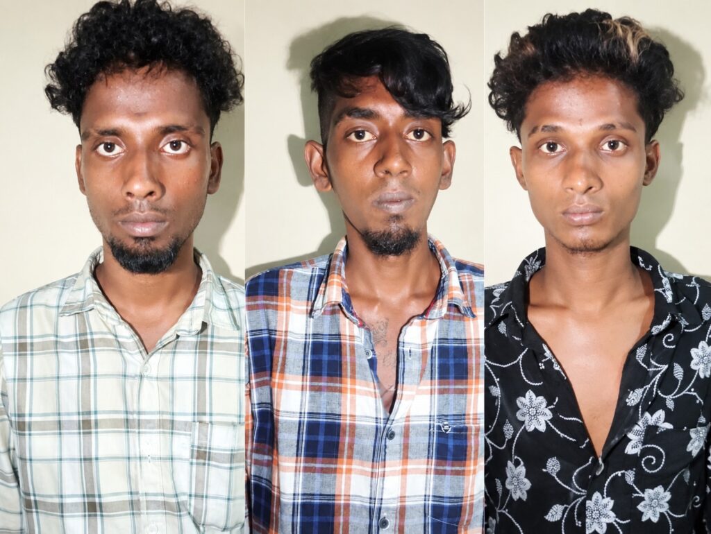 ஒரே இரவில் 10 இடங்களில் கைவரிசை: சிறை நண்பர்கள் அதிரடி கைது