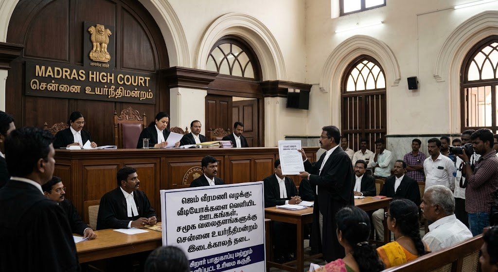 ஜெம் வீரமணி வழக்கு: வீடியோக்களை வெளியிட ஊடகங்கள், சமூக வலைதளங்களுக்கு சென்னை உயர்நீதிமன்றம் தடை!